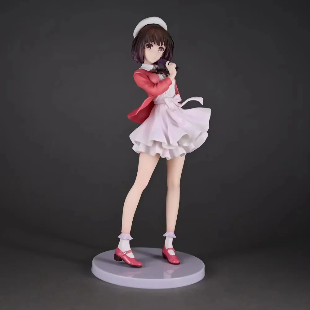 

Anime Saenai Kanojo No Sodatekata Katou Megumi Commemorative Edition PVC Action Figure Collectible Model Doll Toy 24CM