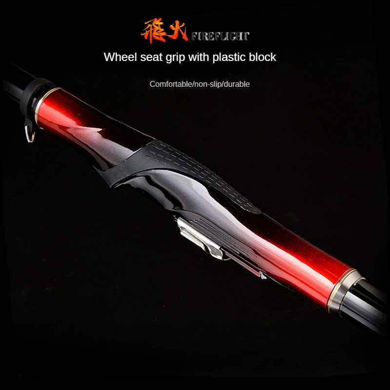Imagem -05 - Kyorim-carbon Rock Fishing Rod Ultra Leve Suave Fuji Wheel Seat Mar da Mão Dupla Finalidade Ultra Sensibilidade 0.8 1.25 1.75 4m 5m