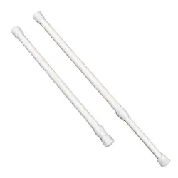 1PC Adjustable Door Curtain Rod Metal Extendable Door Curtain Rail Rod Telescopic Poles Door Household Hanger Rods 60cm-100CM
