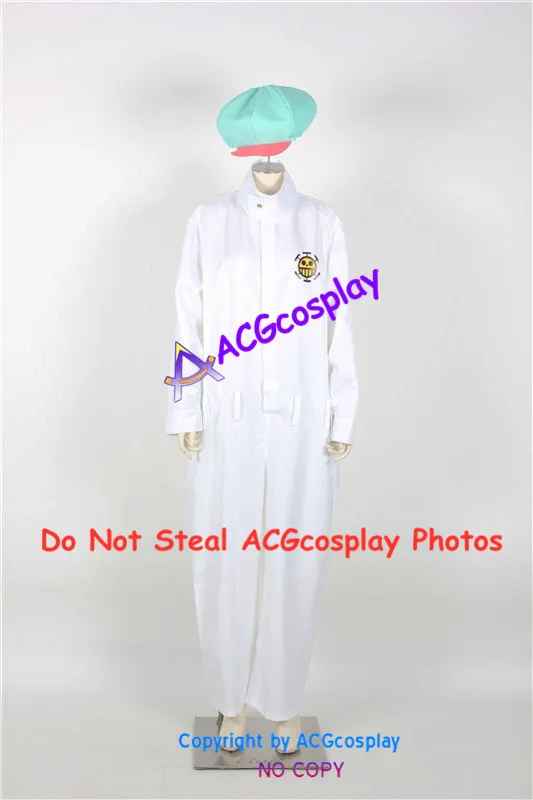 One Piece Heart Pirate Shachii Cosplay Costume acgcosplay include hat