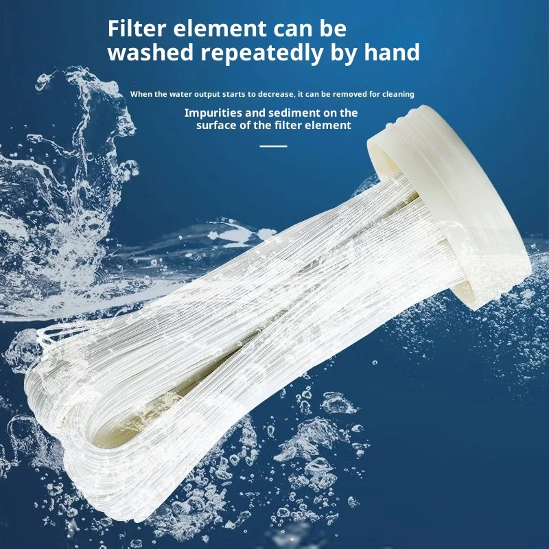 

Очиститель воды из нержавеющей стали, универсальный фильтрующий сердечник 1000 л-2500 л, ультрафильтрационная мембрана для ручной стирки, ПВДФ с подкладкой мембраны