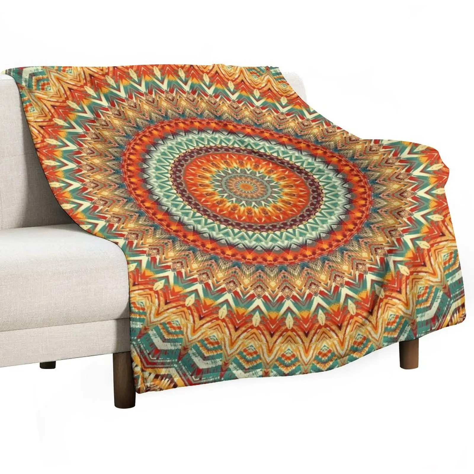 

Mandala 159 Throw Blanket Warm funny gift Stuffeds Decorative Sofas Blankets