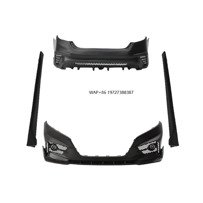 New Style Front & Rear Bumper Side Skirts for Accord 2016-2020 FC-450 Style Car Body Kit