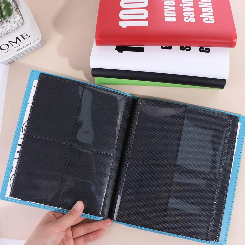 PP Money Saving Binder Colorful 100 Days Savings Challenges Book Cash Book Tear Resistant Envelope Savings Challenge