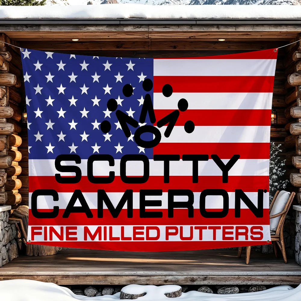 Fashion print S-Scotty  flag For Living Room Home Dorm Decor Wall Outdoor Camping Party Banner Gifts C-Cameron