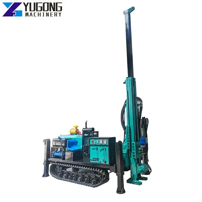 Hydraulic Crawler Mining Core Drilling Machine Core Diamond Core Drilling Rig Mounted Core Rotary Drilling Rig With Drilling Rod