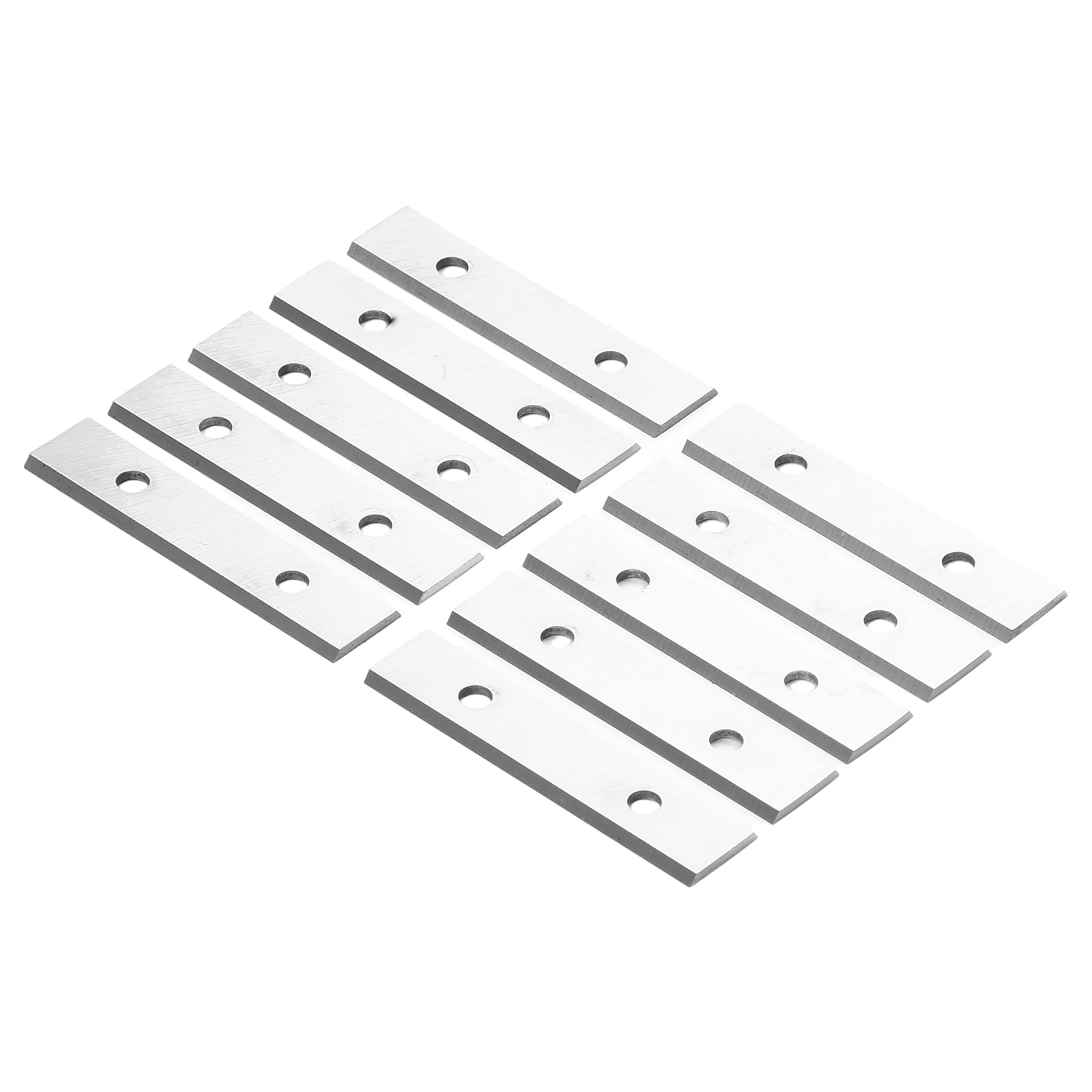 10pcs Carbide Reversible Insert Cutter Blades Replacement Blades 50x12X1.5mm Paint Scraper Blades Rectangle Double Edged