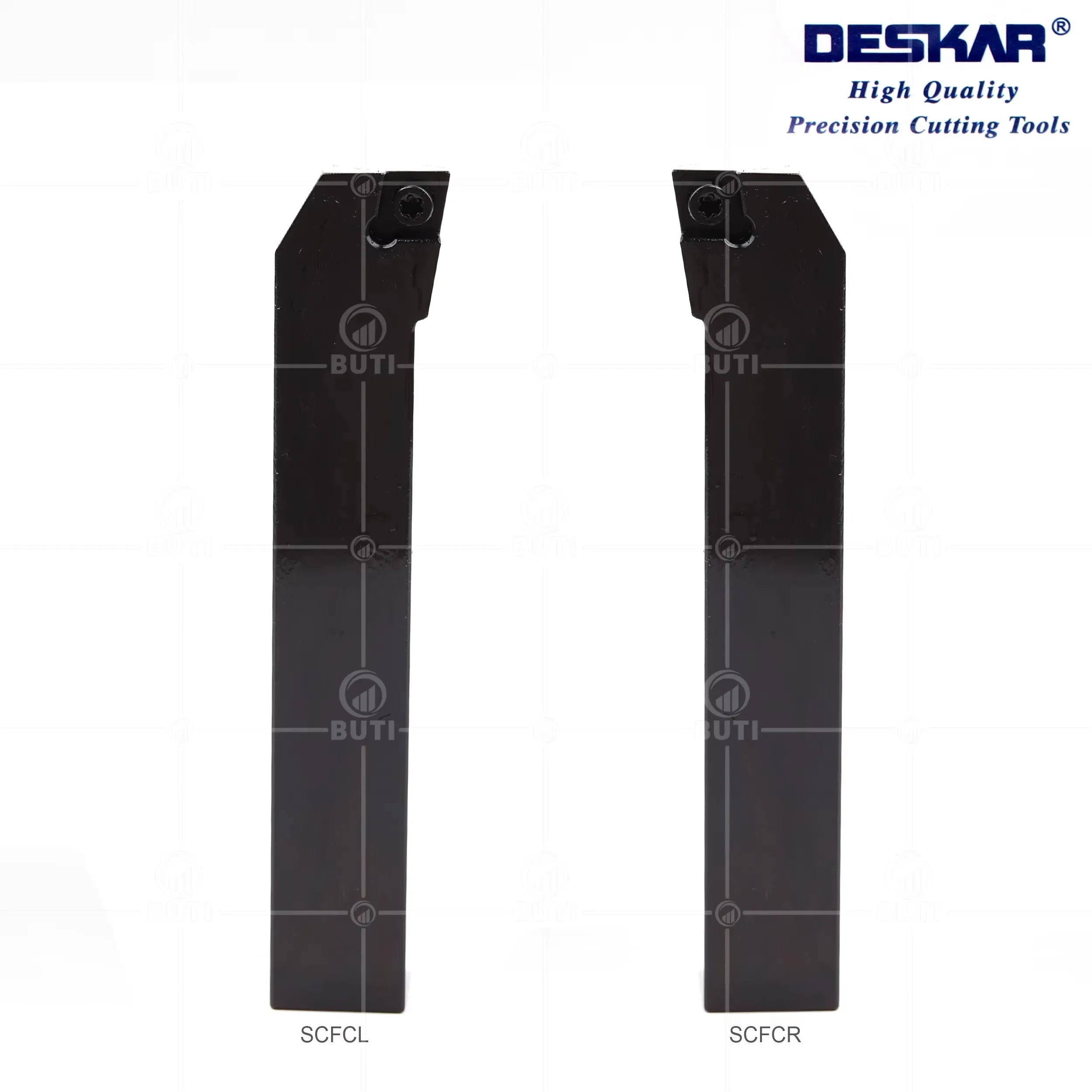 DESKAR 100% Original CNC Lathe SCFCR SCFCL 1212H06 1616H09 2020K09 External Turning Tools Holder For CCMT060204 Used On Machine view 2