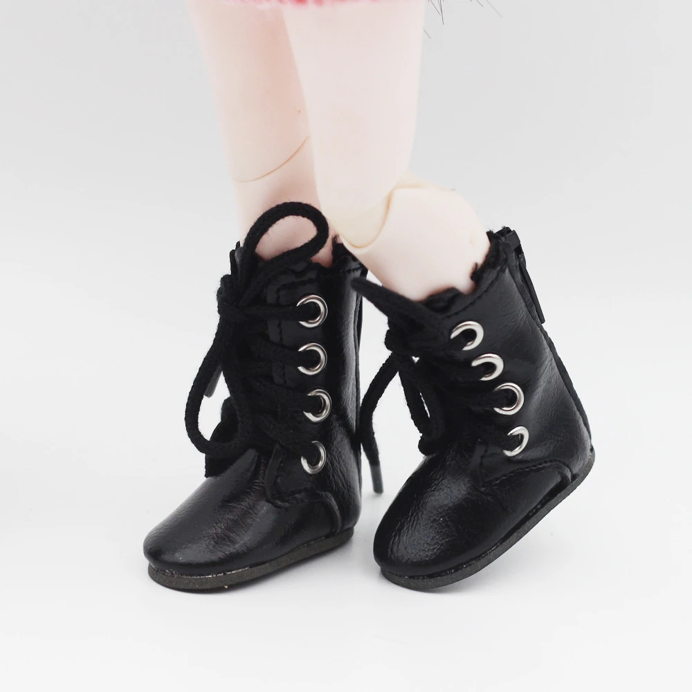 

30cm BJD Fashion Medium Boots Shoes for 1/6 Cotton Doll Barbie Blyth CD SD FR MH Kurhn Clothes Dollhouse Accessories Girl Toy