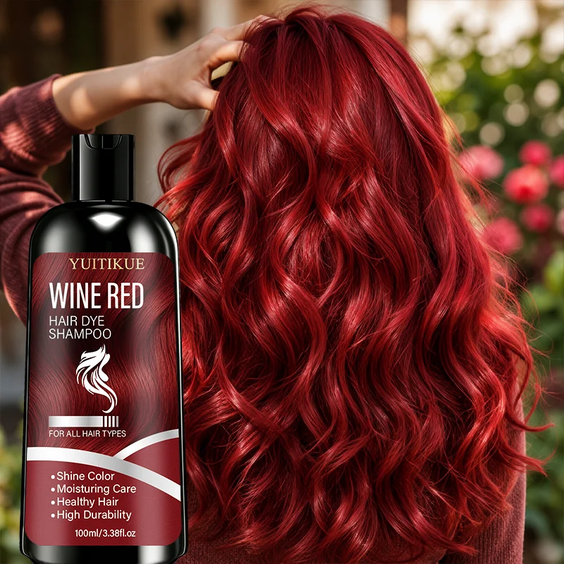 Sampo Pewarna Rambut Merah Ang - Hair Spray Color ulasan dan harga