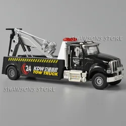 KDW 1:50 Scale Diecast Metal Model Vehicle Toy Wrecker Tow Truck Miniature Replica Collectible