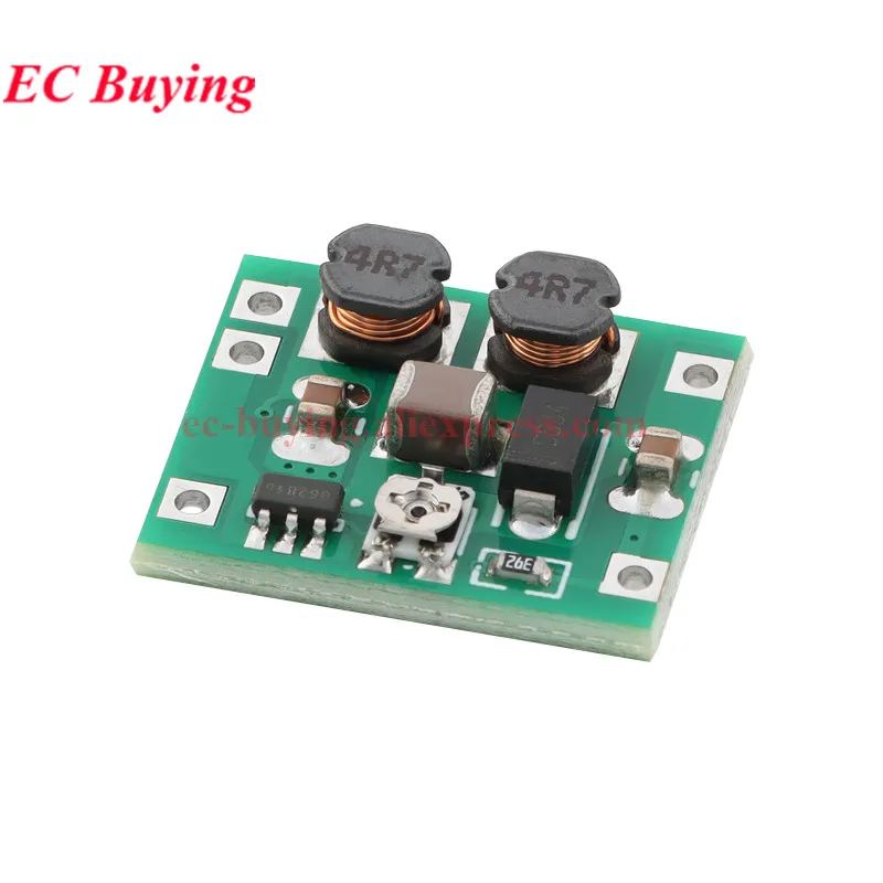 1-50Pcs DC-DC Buck-Boost Converter Module 3V~15V to 1V~15V 5V 6V 9V 12V 700ma/5W Step Down/UP Adjustable Power Voltage Regulator