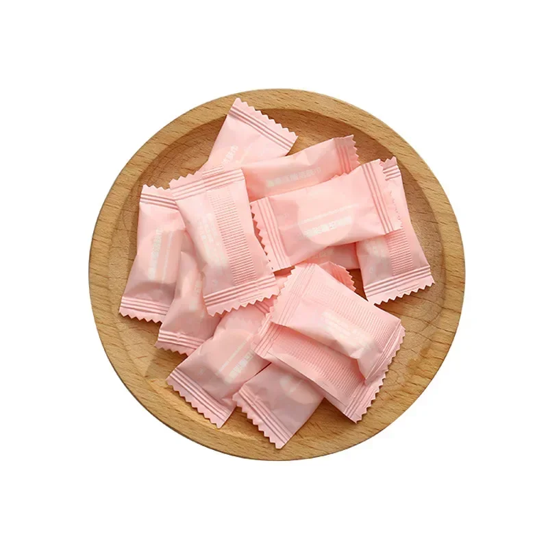 Mini-komprimiertes Handtuch, Einweg-Kapselhandtuch, Gesichtspflege-Tablet, Outdoor-Reisetuch, Tücher aus Papier, 50 Stück/Menge