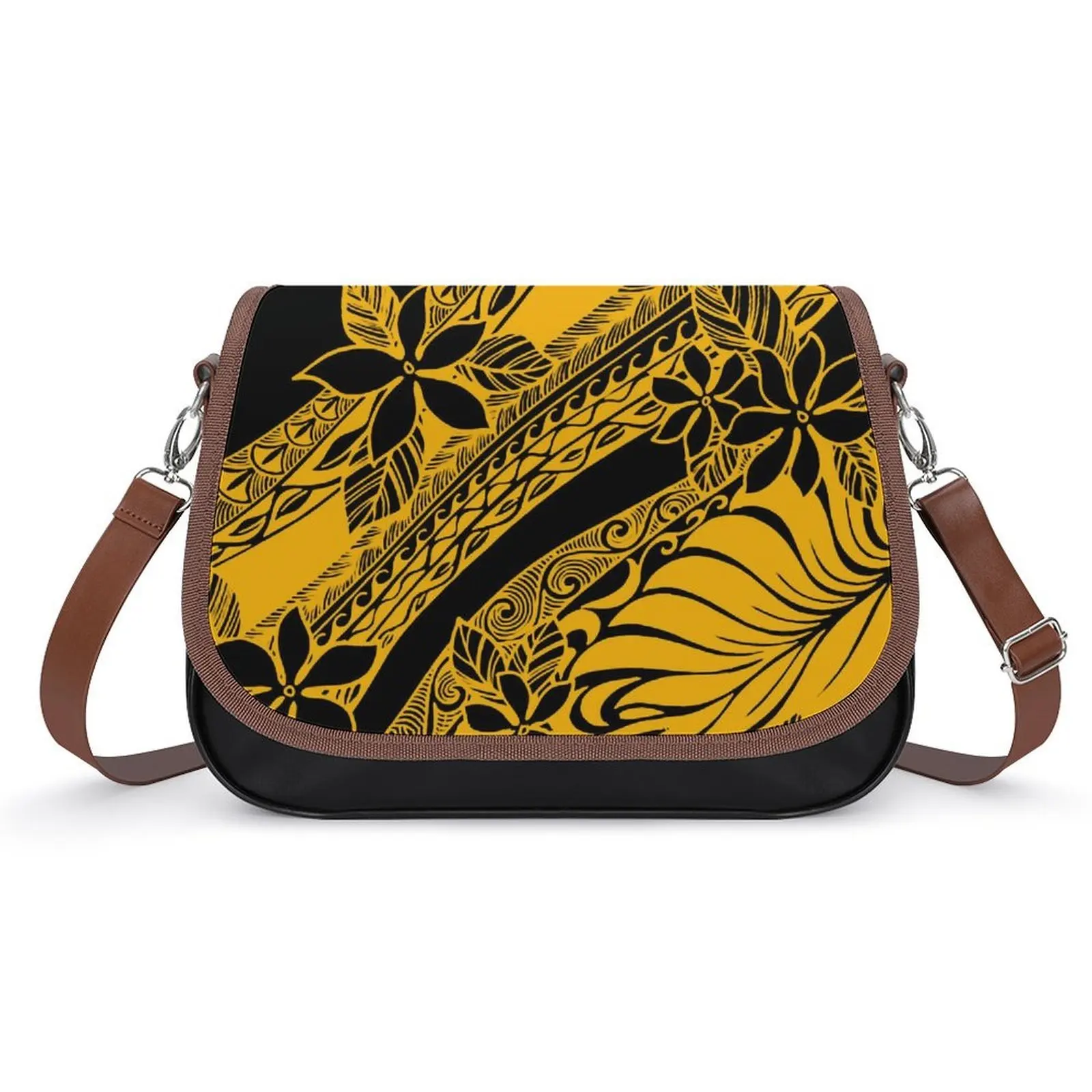 

2025 Polynesian Women'S Crossbody Bag Custom Crossbody Bag Pattern Party Festival Surprise Gift Tribal Pattern Print Design