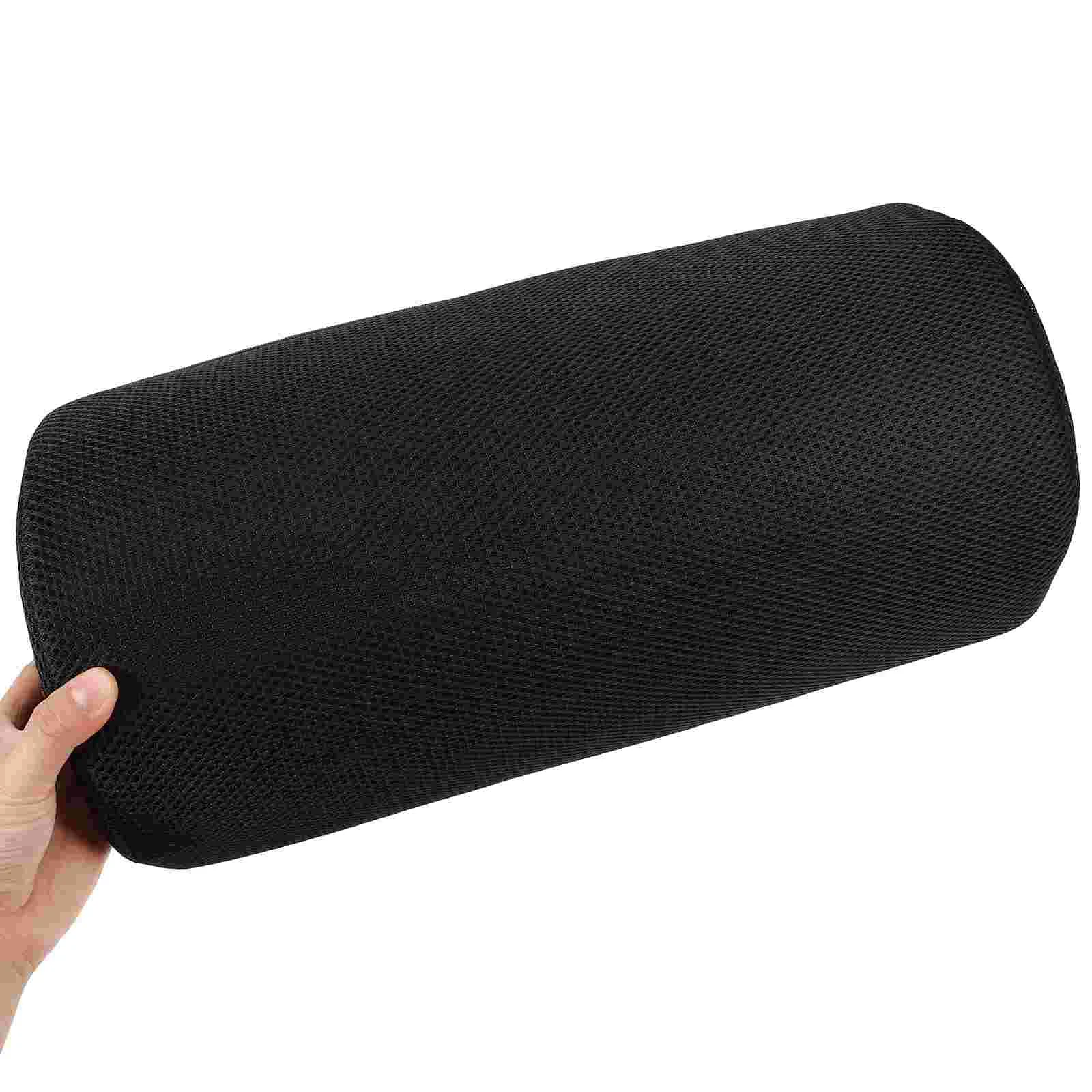 Knee Pillow for Back Sleepers Black Pillows Leg Bolster Sleeping on Support under Pain Sponge