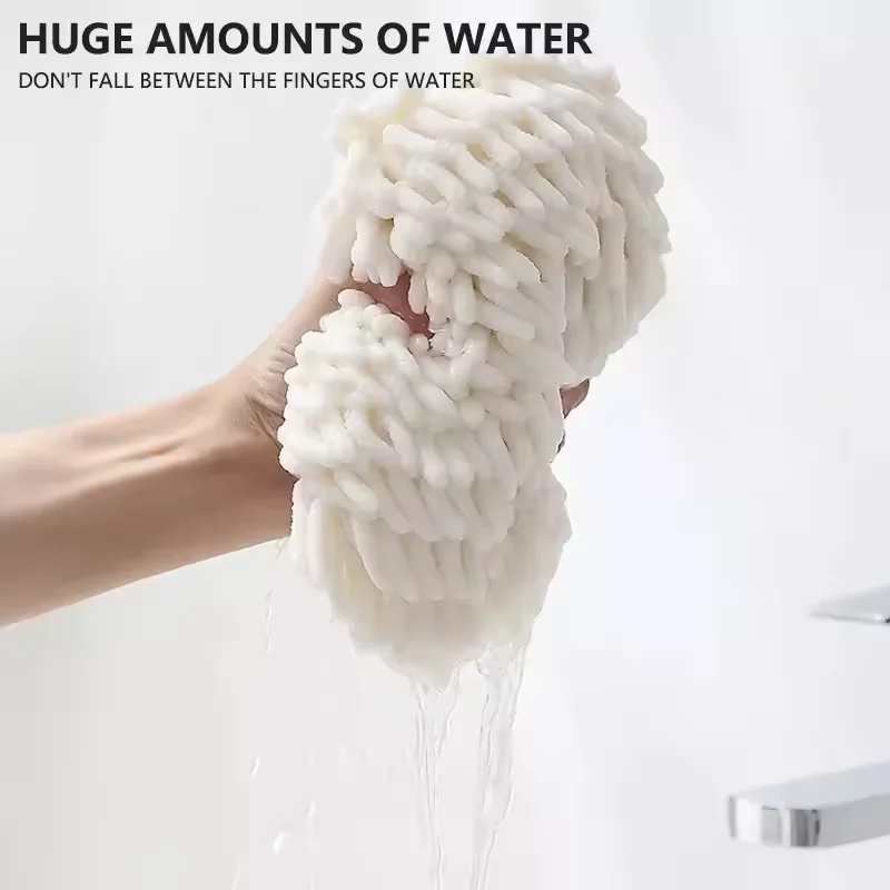 Quick Dry Hand Towels Kitchen Bathroom Cleaning Hand Towel Ball with Hanging Loops Quick Dry Soft Absorbent Microfiber Towels