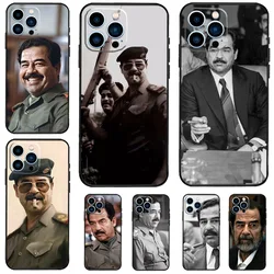 Saddam Hussein Iraq Phone Case For iPhone 14 13 12 11 15 16 Pro Max 7 8 Plus XR X XS Max 12 13 Mini Cover Case