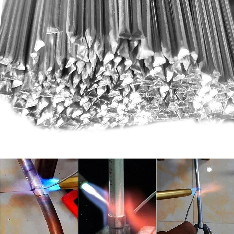 2024 Universal Welding Rods Copper Aluminum Iron Stainless Steel Cored Welding Rod Solder Wire Electrode No Need Solder Powder