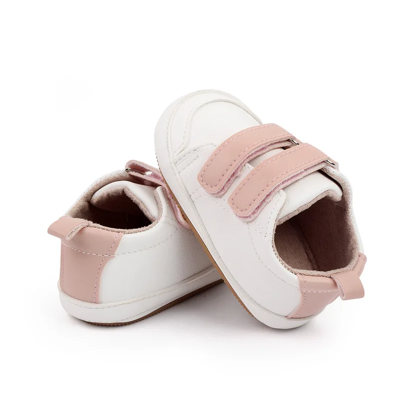 Fashion Newborn Boy Sneakers Infant Shoes for 1 Year Old Soft Rubber Sole Crib Shoes Toddler Girl Trainers 0-18 Months Baby Item