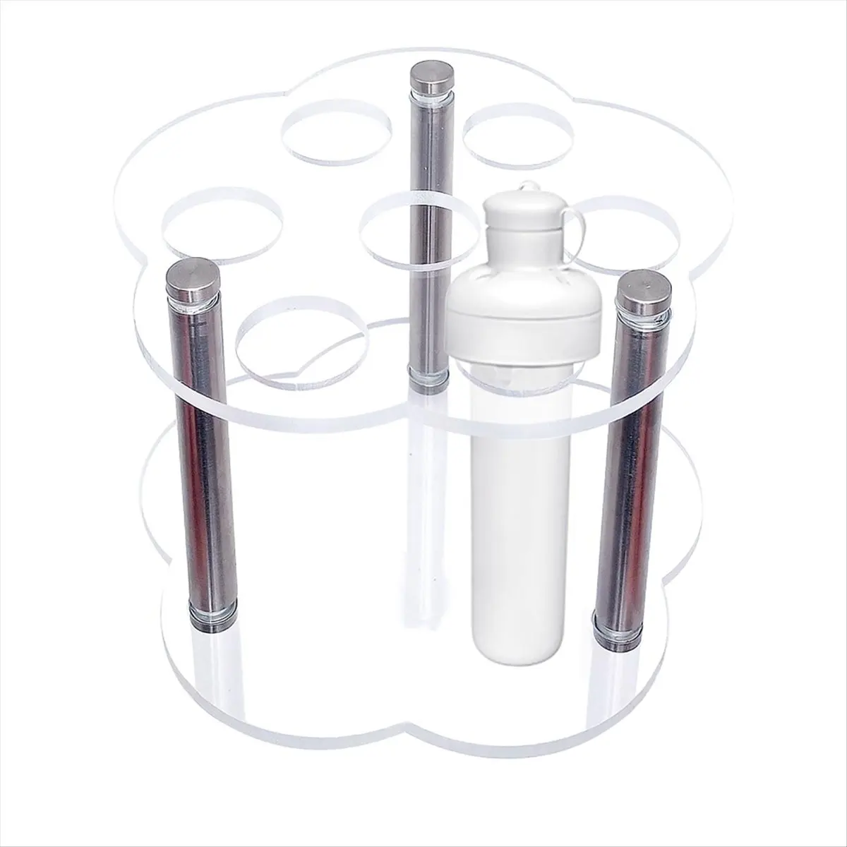 A67T NEW Flavor Cartridge Holder for ,Acrylic Cartridge Storage Rack Organizer Sip Stand Organizer Flower