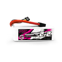 2 Packs CNHL G+Plus 2200mAh 11.1V 3S 70C Lipo Battery with XT60 Plug