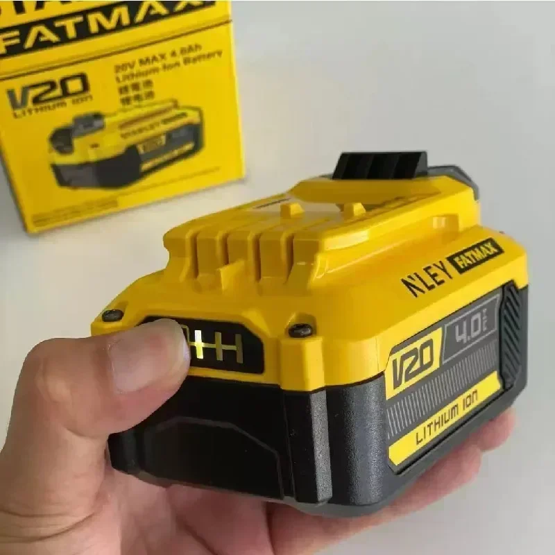 100%Original 2Ah 4Ah 6A for Stanley V20 SB202 SB204 SB206 SCG400 SC200 SBH900 SBG700 SBD710 SBW910 SBW920 20V Power Tool Battery