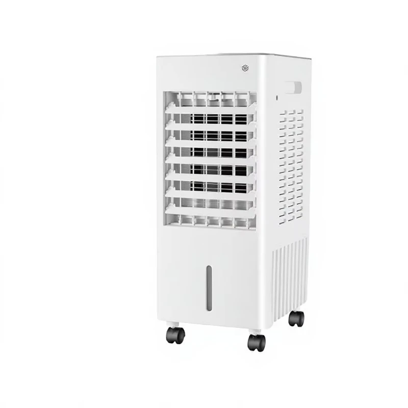 Foreign trade solar camping cooler rechargeable long battery life portable outdoor remote control 9 gears wind speed