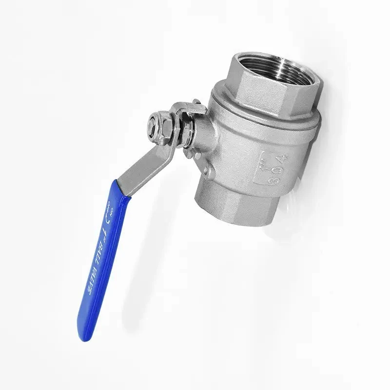 304 Stainless Steel Ball Valve Q11F-16P Two-piece Two-piece Inner Wire Threaded Valve 4 Points 6 Points 1 Inch DN15