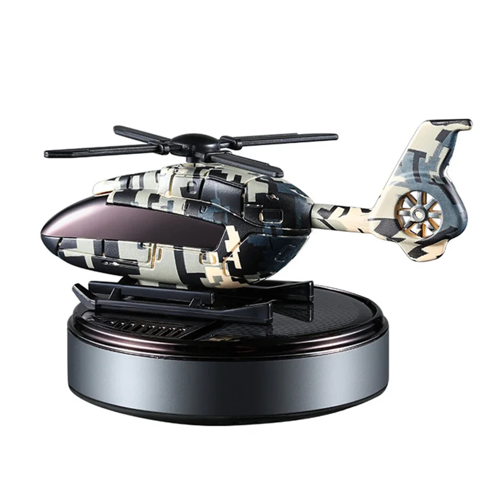 Helicopter Design Car Perfume Automatic Solar Power Anti Corrosion and Non Deformation Easy Installation and Use