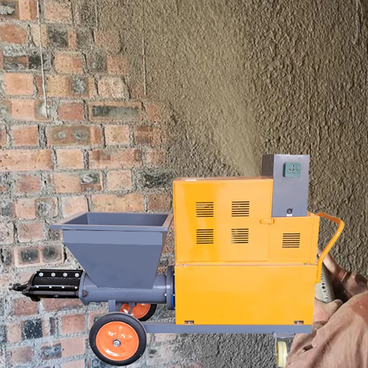 Hot Sale Automatic Sand and Cement Plaster Spraying Machine Mortar Spray Machines New Wall Putty Spraying Machine