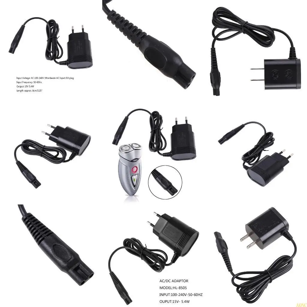 A0NC 2-проектный адаптер питания зарядного устройства для Shavers HQ8505/6070/6075/6090