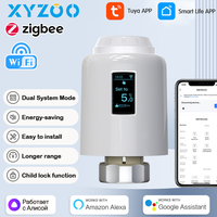 WiFi/Ble/Zigbee Tuya Smart TRV Radiator Actuator Valve Thermostatic Radiator Valve Temperature Controller Alexa Google Home