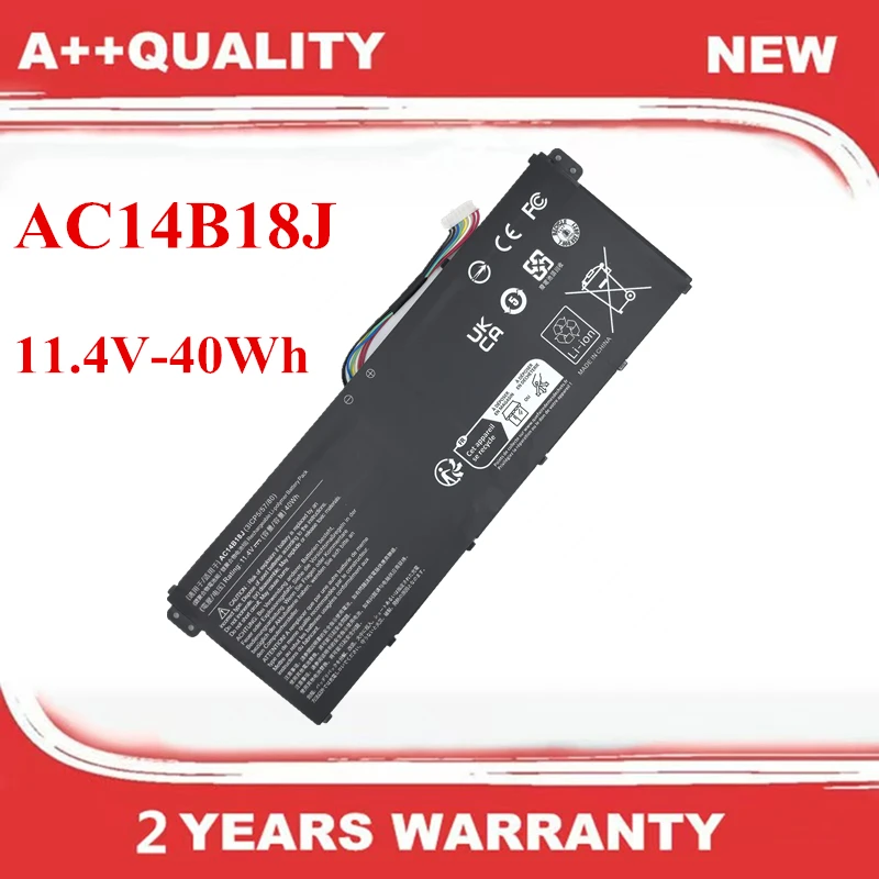 

Новый аккумулятор AC14B18J для Acer Aspire E3-111 721 E5-771 771G ES1-311 711 711G R3-131T R7-371T V3-111 111P 112 112P