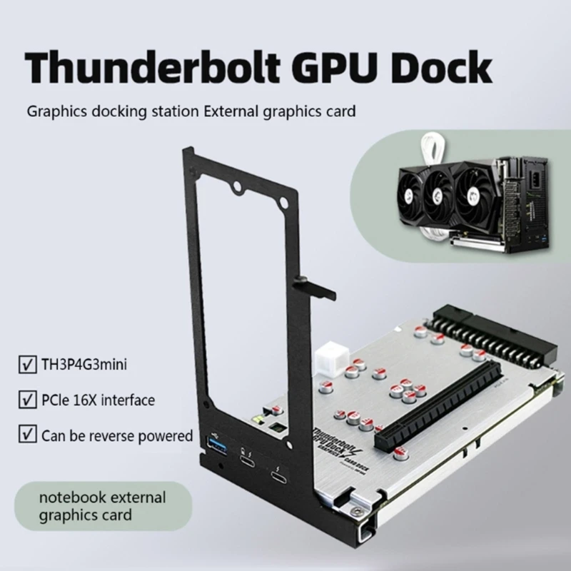 حافظة SFX PC - هيكل - إطار يدعم محور TH3P4G3 SFX Thunderbolt المتوافق - يدعم دعامة الطاقة SFX وFLEX (1U) #1