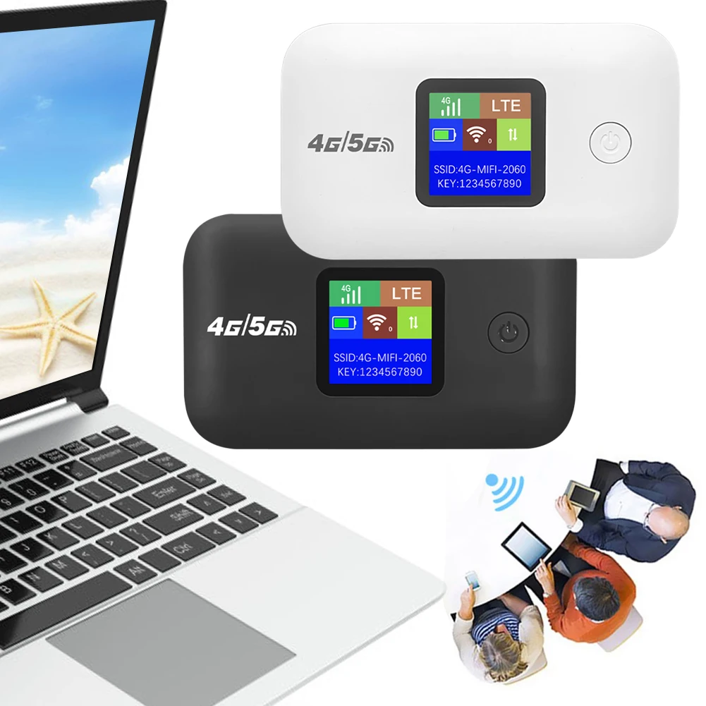 

Pocket Wireless WiFi 150Mbps Mini Outdoor WIFI Hotspot 3000mAh Wireless Portable Router with SIM Card Slot 4G Pocket WiFi Router