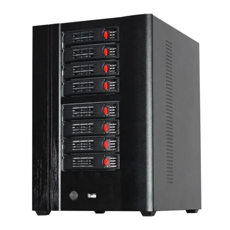 8-bay NASITX motherboard SATA hard disk backplane home storage server Computer Components Cases and Towers
