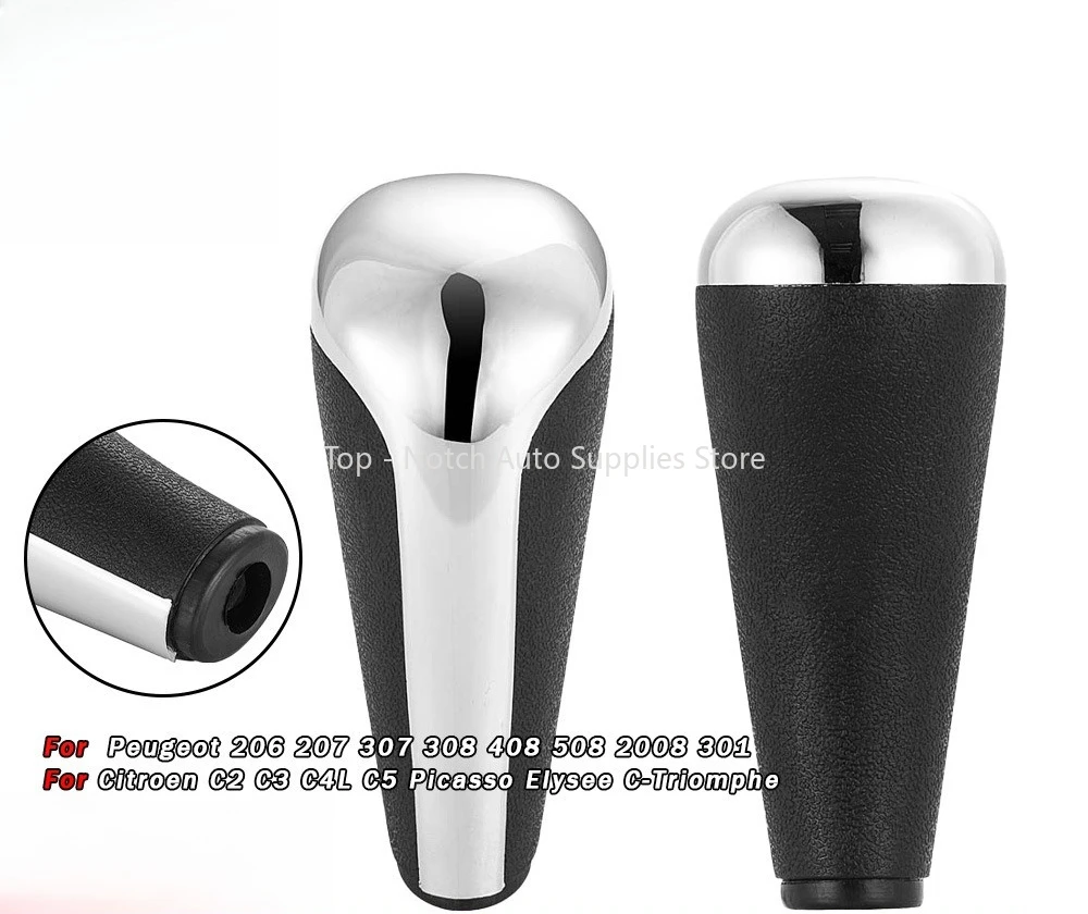 

Applicable to Peugeot 307, 308, 408, C-Quatre, Elysee automatic transmission gear lever handle, gear shift knob.
