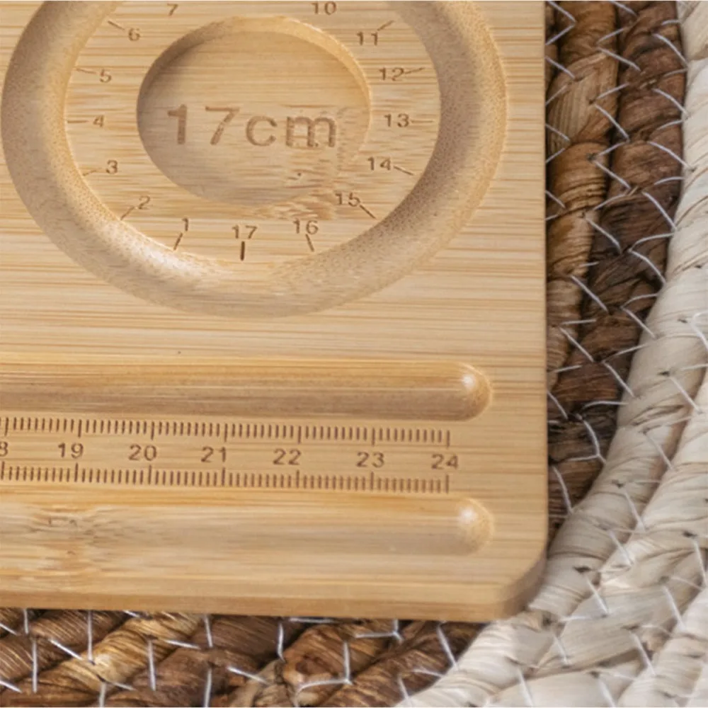 Natural Wood Color Jewelry Making Bead Board Solid Wood 26.5*20*1cm Jewelry Design Tray Wooden Bead Tray For Handcraft