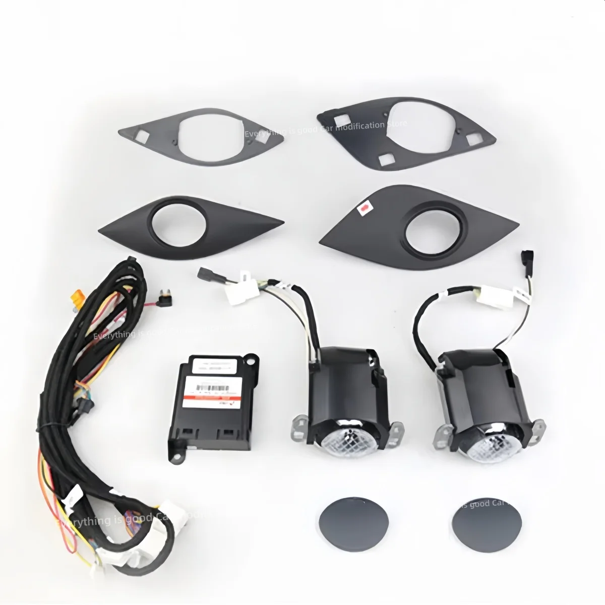 Speaker cover suitable for Audi A4 instrument panel horn tweeter automatic lift 30-color ambient light original car agreement