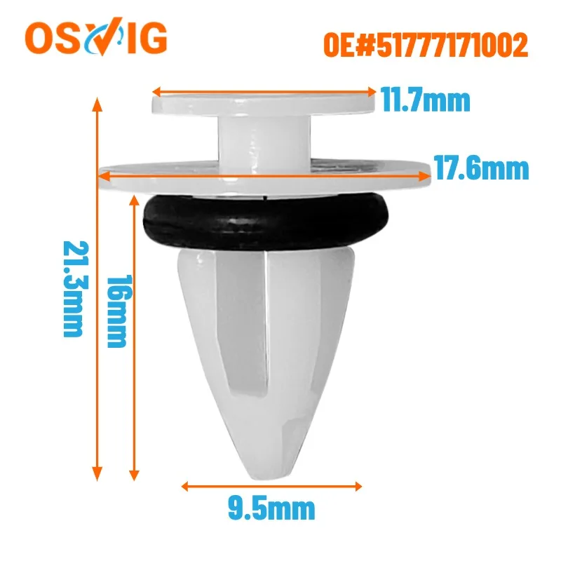 20 шт. клипс для обивки колесных арок для BMW