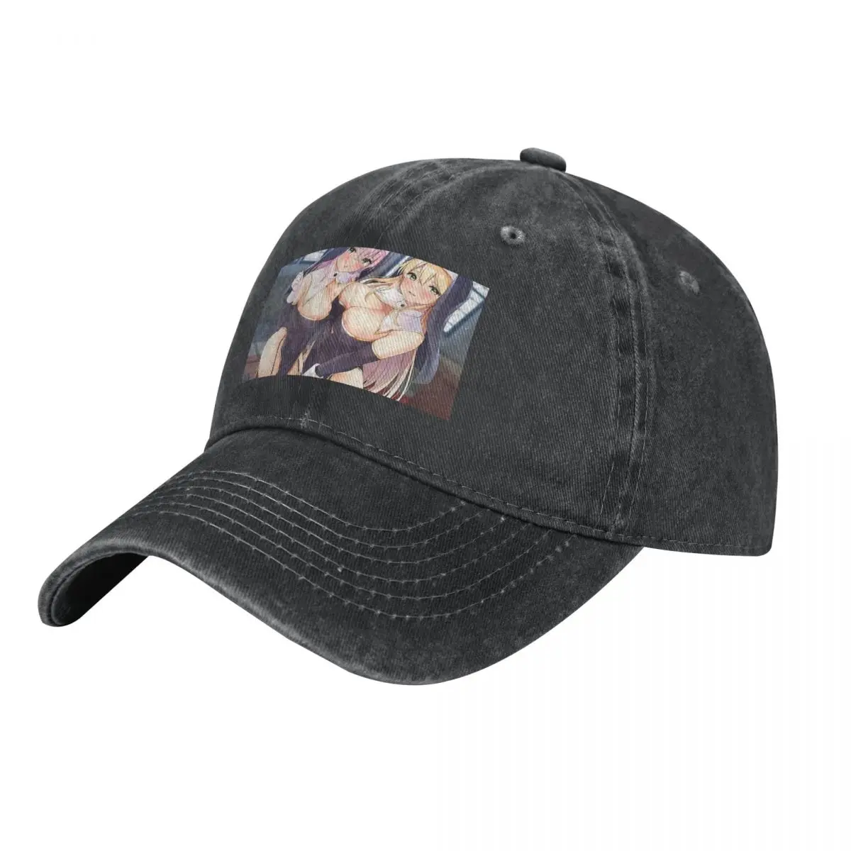 

Anime Girl Poster Cowboy Hat Snapback Cap Luxury Brand Mens Tennis Women's