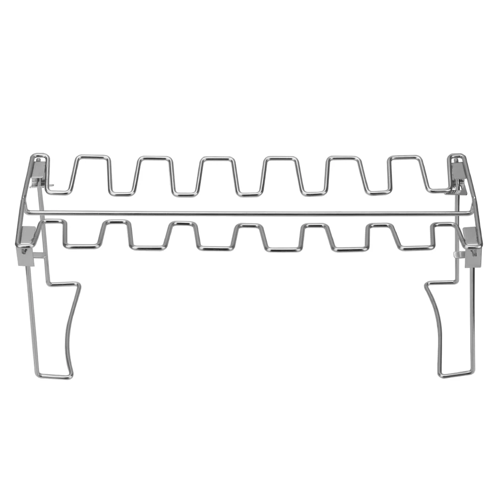 Support de jambe de poulet rôti antiadhésif, fournitures de Barbecue, support de jambe d'aile de poulet, côtes de Barbecue en acier inoxydable