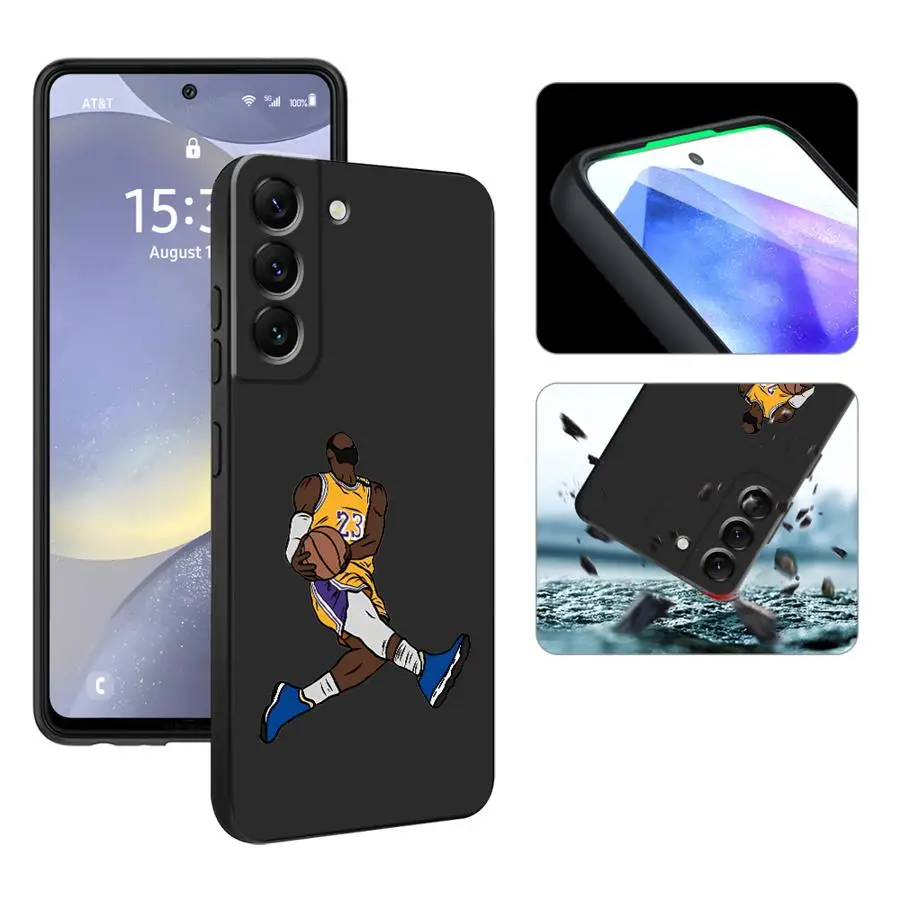 Luxury Basketball Star Sports Phone case for Samsung Galaxy Note 20 Ultra 10 Plus Lite 9 8 S10 4G Plus S9 Plus S8 Plus case