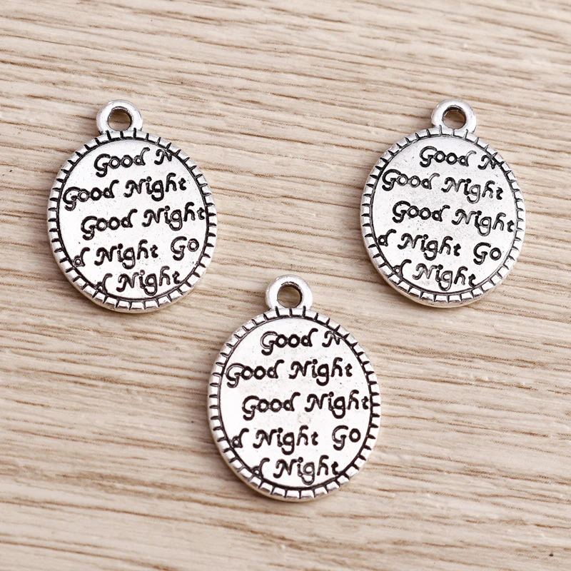 Tusember 15Pcs 15*21mm Alloy S - Jewelry Making Date Night ulasan dan harga