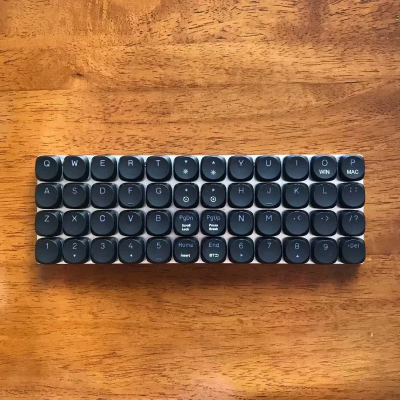 【P48SR】Planck 48key Low Profile Keyboard Custom Aluminum Plate 1U Wired RGB Orthogonal Mechanical Keyboards QMK/VIAL Firmware