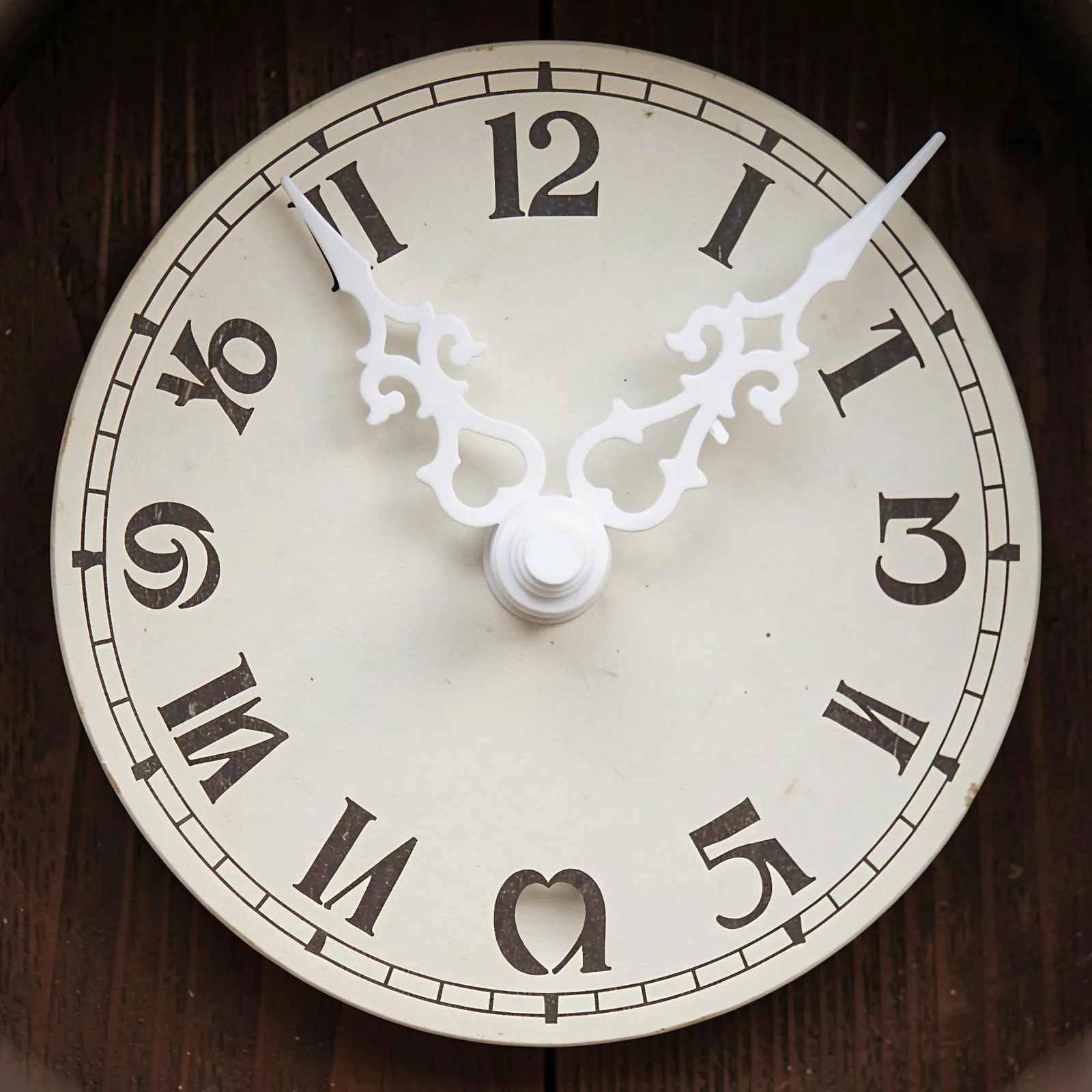 3Set White Cuckoo Clock Hands Parts Robust Clock Hand Movement DIY Replacement for Mechanical Clocks Hour and Minute Hands