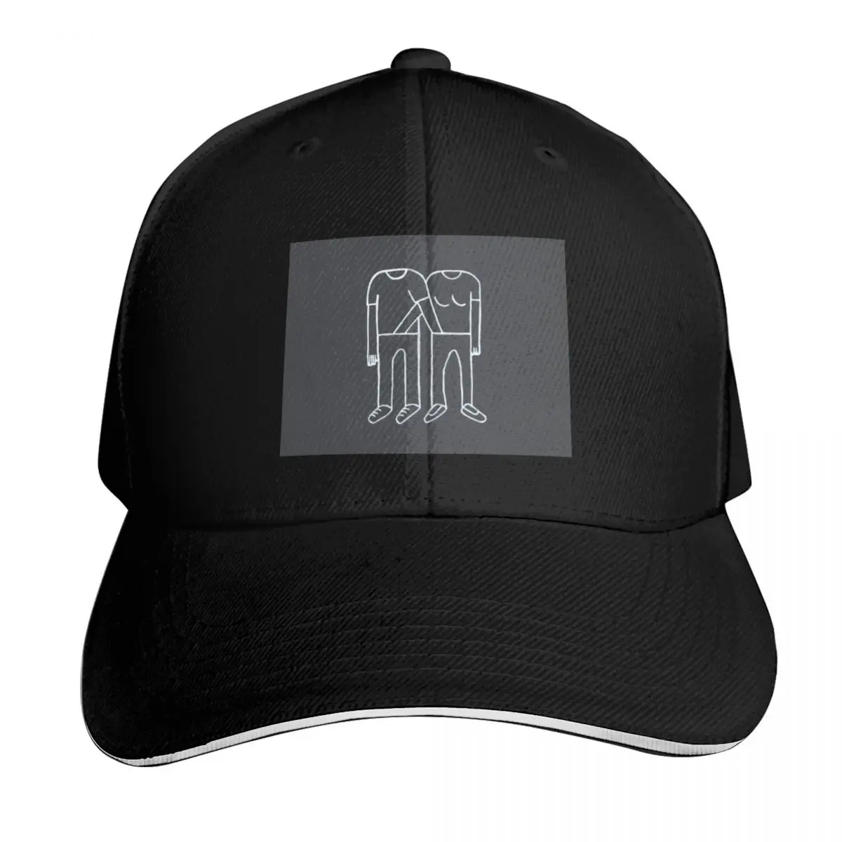 Catfish and the Bottlemen - The Balcony Baseball Cap Quick Dry Performance Cotton Twill Breathable Contrast Two Tone Brim