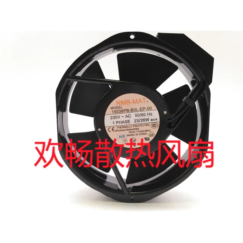 

Оригинальный вентилятор для NMB AC230V 23/26W 17cm 17251 15038PB-B3L-EP-00, устойчивый к высоким температурам, охлаждающий вентилятор