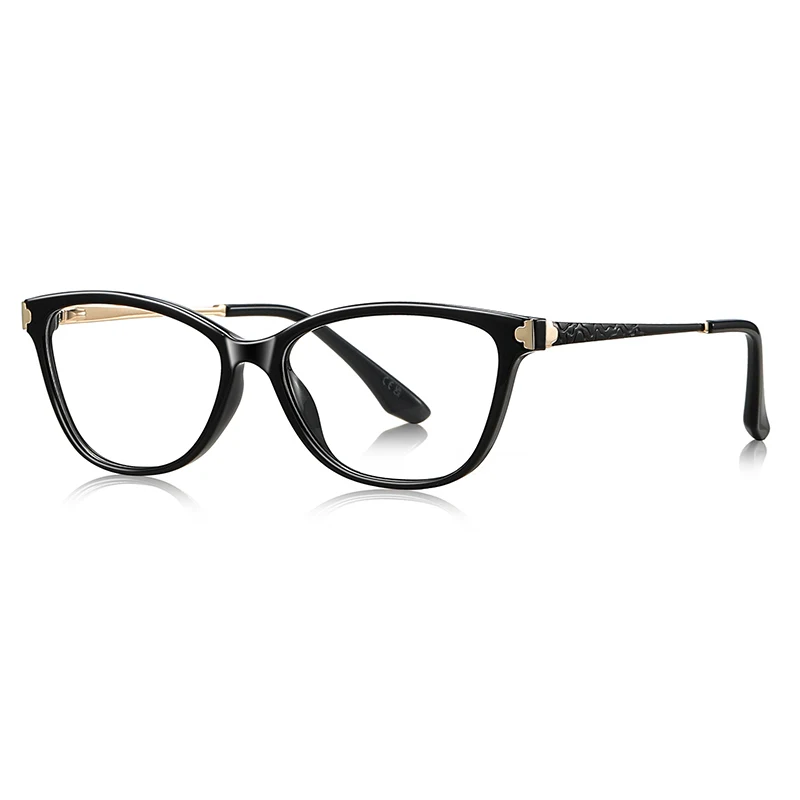 VICKY Classic Square Anti Blue Light Blocking Reading Glasses Women Prescription Glasses Computer Lightweight Eyeglasses LS231