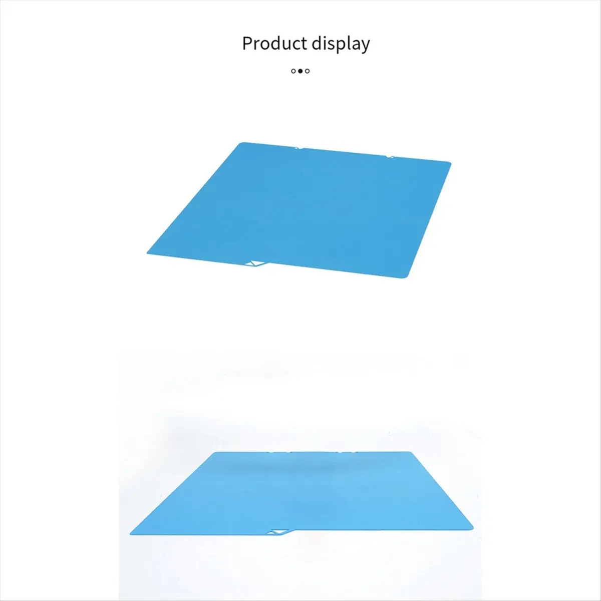 ABIU 2pcs for Kobra S1 Cool Plate Double-Sided Sheet Build Plate 264x276mm Low Temperature Heatbed for 3D Printer Accessories